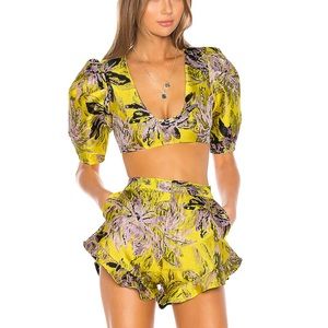 Revolve x Camila Coelho Kahlo Crop Top